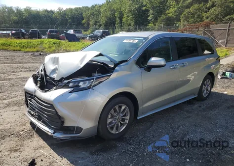 2025 Toyota Sienna Le z USA, uszkodzony, nr VIN 5TDKRKEC7SS226629
